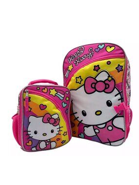 Sanrio Hello Kitty Backpack & Lunch Box Set NWT